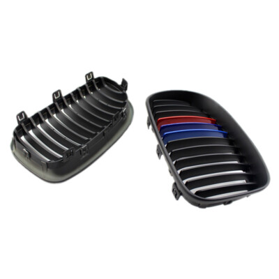 Paar Matt M Performance Style Frontgrill für E81 E82 E87 E88 1-Series 2008-2011