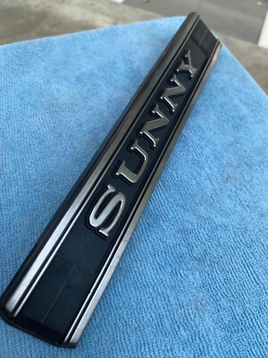 DATSUN Nissan SUNNY B310 Trunk Lid Emblem BADGE GENUINE Part NOS