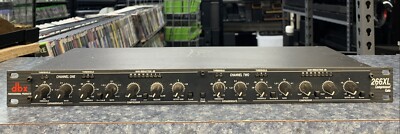 DBX 266XL Compressor Gate - Dual Stereo - Rack Mount - Professional 2-Channel
