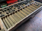 Antique Wooden Letterpress Type Printing Blocks 1850's "Choose Your Letters"