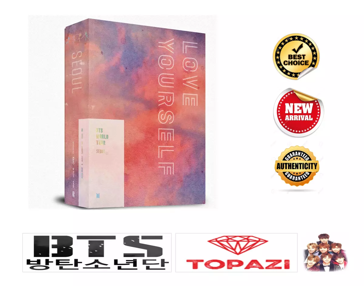 BTS World Tour Love Yourself Seoul DVD Full Set Just Opened