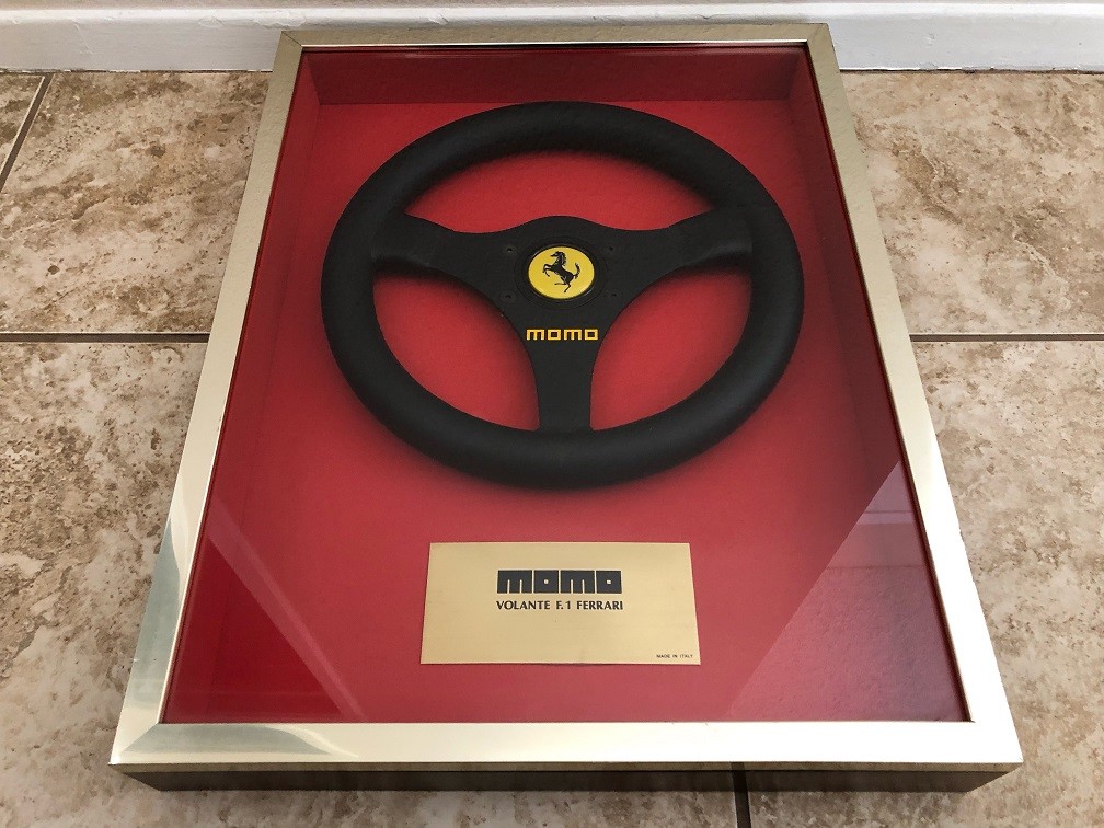 Ferrari Momo F1 Steering Wheel Commemorative Artwork