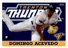 2019 Trenton Thunder Choice #2 Domingo Acevedo Dominican Republic Baseball Card
