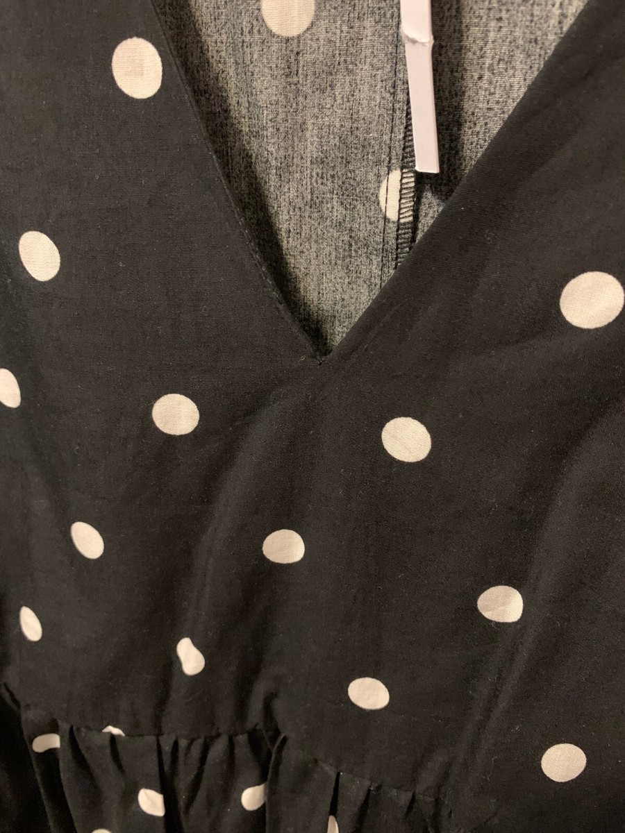 ASOS - Polka-dot dress - Black - US 4 | eBay ASOS - Polka-dot dress - Black - US 4 | eBay