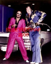 HONKY TONK MAN & JIMMY HART WRESTLER 8 X 10 WRESTLING PHOTO WWF