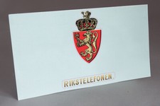 PRECUT ERICSSON RIKSTELEFONEN LION ELEKTRISK BUREAU BIG ONE, DESK TELEPHONE