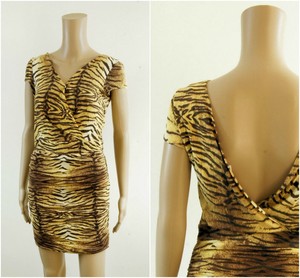 mango leopard print wrap dress