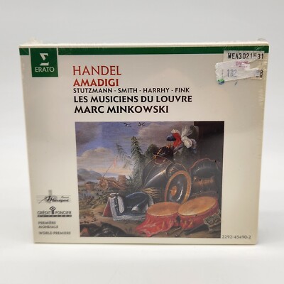 Handel Amadigi 2 CD W/ Booklet Box Set A 3 Act Opera by Georg Friedrich Handel