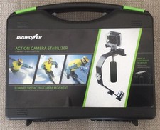 NEW Digipower RF-STB10 Action Camera Stabilizer Grip Video/GoPro/Smartphone/DSLR