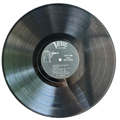 Billie Holiday - Velvet Mood (G+/G+) Verve Early Pressing MG V