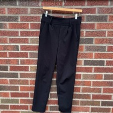 Fashion Nova Black Cropped Dress Pants Trousers