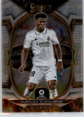 2022-23 Panini Select La Liga #71 Aurelien Tchouameni Real Madrid