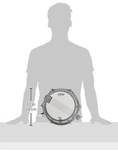 PDP Black Nickel Over Steel Snare Drum 12x6 Inch