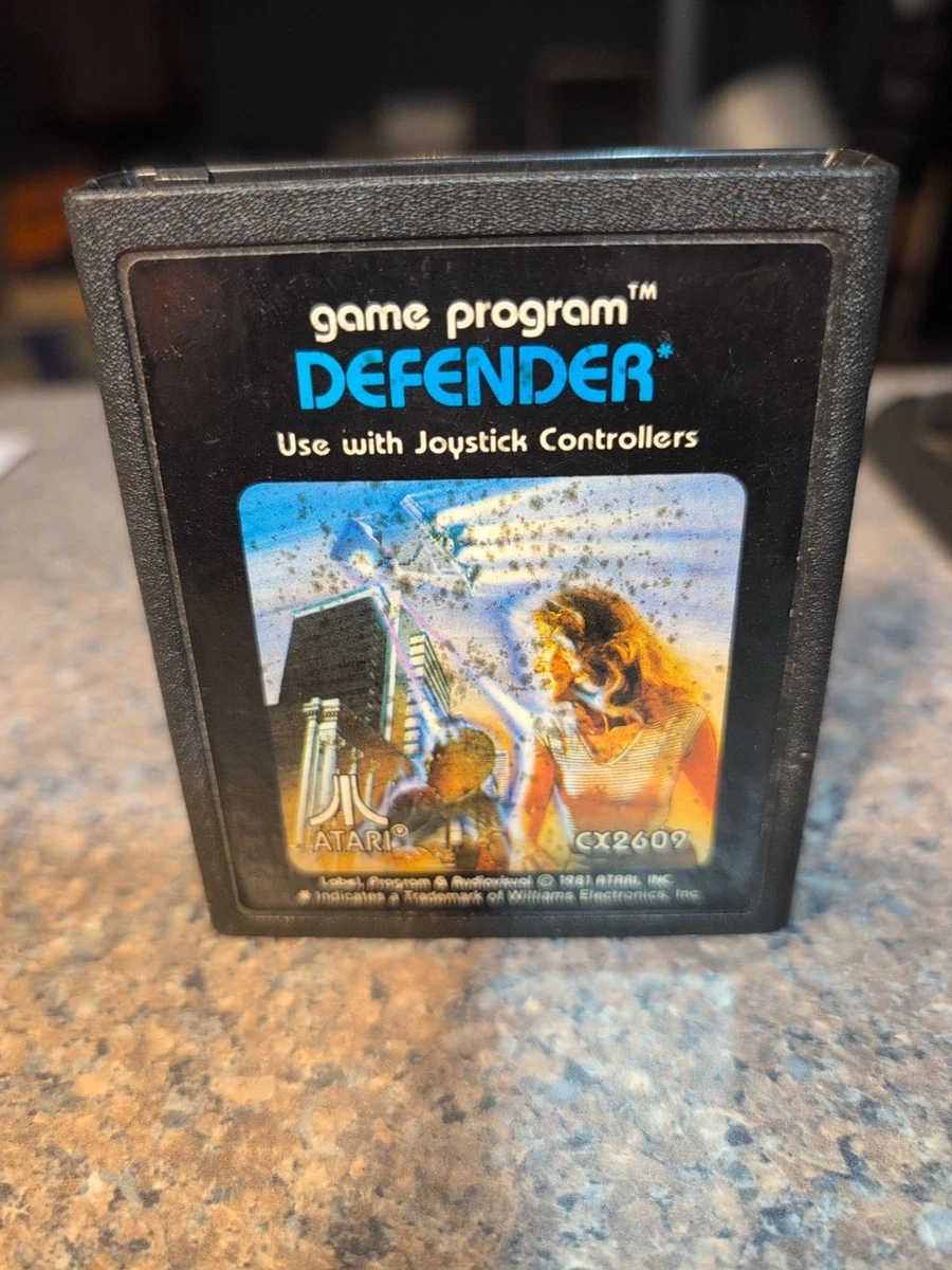 Jeu Atari 2600 Defender - Version PAL Complète En Boîte (N°8646S) - État Correct