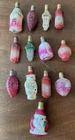 Lot Collection Vintage Figural Christmas Glass Light Bulbs Untested