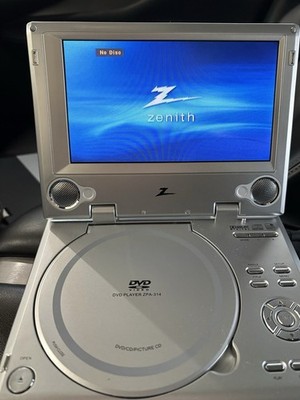 Lot of 2 Zenith ZPA-314 Portable DVD Players 7
