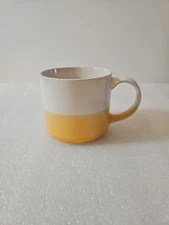 Over And Back Stoneware Mug Yellow/Gold