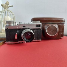 Leningrad Soviet USSR RF GOMZ Camera 1957 Jupiter-8 Lens, 570806
