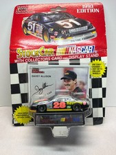 1993 Racing Champions 1:64 Davey Allison NASCAR Diecast Car w/ Stand Card