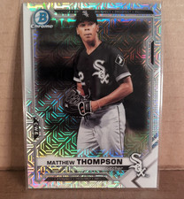 Bowman 2019 Chrome Mega Box Mojo Refractor Matthew Thompson BCP-74 White Sox