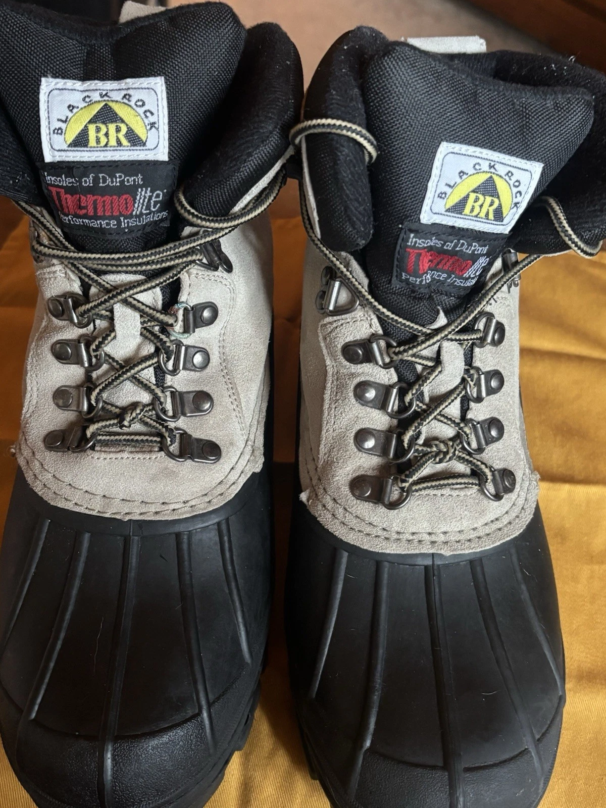 Black Rock Avalanche 642058 Men’s Boots Beige Size 10 Thermolite Insulated