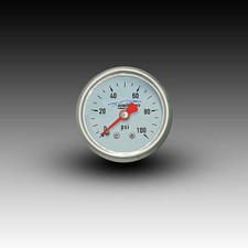 Intellitronix Fuel Pressure Analog Gauge 100 ...