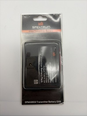 Spektrum SPMA9602 2000mAh Li-Ion Transmitter Battery DX6/DX6e/DX7 G2/DX8 G2 B113