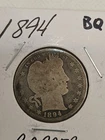 New Listing1894 Barber Quarter 90% Silver Philadelphia Mint BQ15