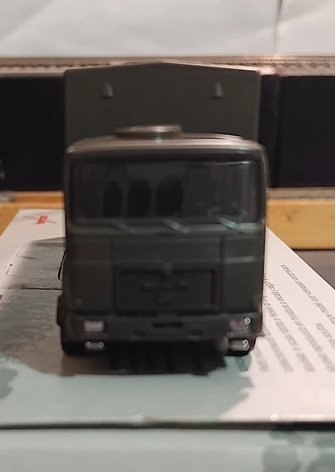 HERPA MINITANKS 743853 Camion militare 3 assi MAN LE 2000 LKW - scala H0 - Immagine 4 di 4