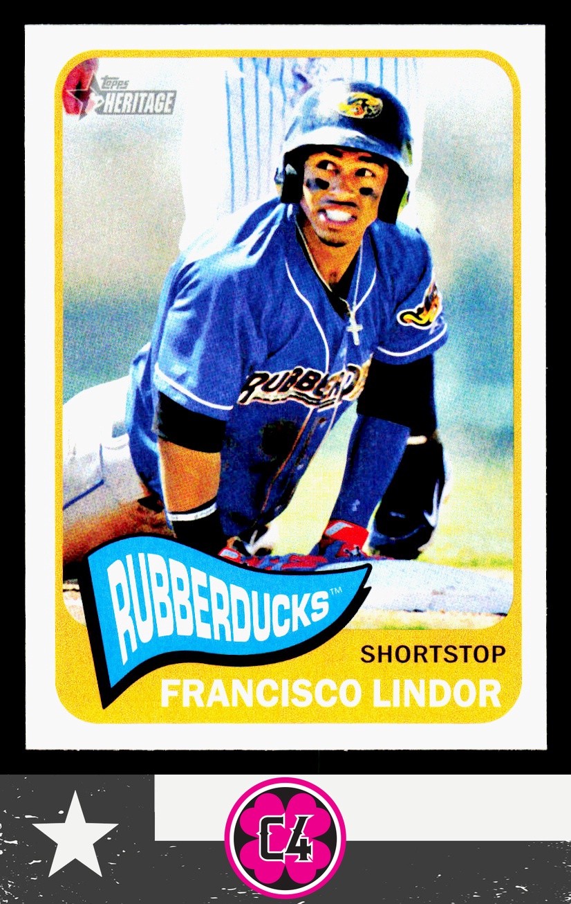 Francisco Lindor 2014 Topps Heritage Minor League #40