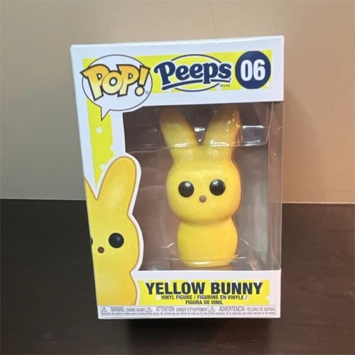 Funko Pop! Vinyl Yellow Bunny #06 Peeps Ad Icons Figure