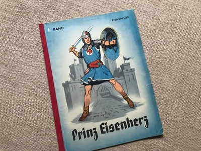 " Prinz Eisenherz " 1951 Nr. 1 Badischer Verlag SIEHE BESCHREIBUNG UND FOTOS - Bild 1 von 4