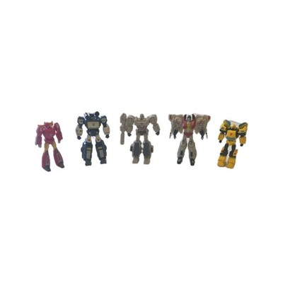 transformers mini figurine set hot rod soundwave megatron starscream bumblebee