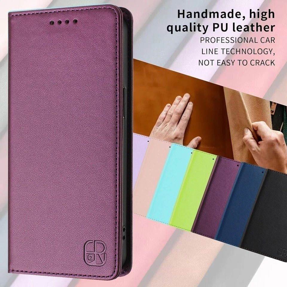 For Cubot P90, Phone Case Luxury Flip Leather Wallet Stand Card Slots Cover  - Image 3 of 4