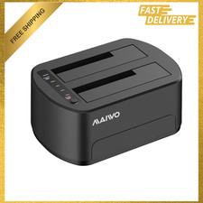 External Hard Drive Docking Station with Offline Clone for 2.5, 3.5 Inch SATA