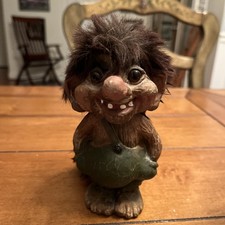 Vintage Nyform 6” Troll Boy Hands in Pockets Norwegian Folklore Collectible