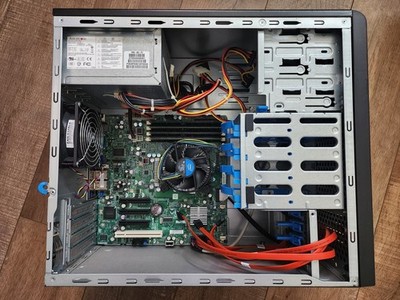 SuperMicro X8SIL 16GB RAM INTEL X3440 tower server, complete sans HDD