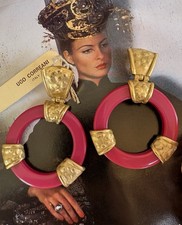 Ugo Correani orecchini anni Ottanta