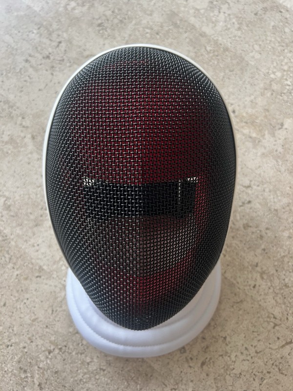 Prieur Epee 1600N FIE Fencing Mask Helmet Size Medium Made in France MRSP 259