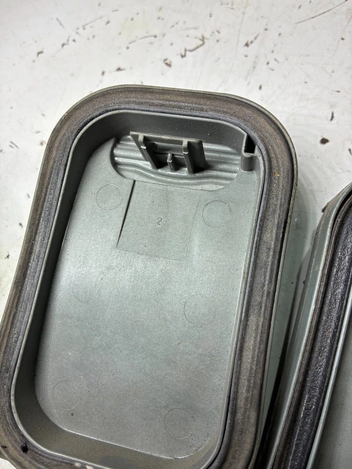 2147 Headlight Fog Light Fog Lamp Cover 86-94 Mercedes Benz W124 W126 300E W201 - Imagem 3 de 4