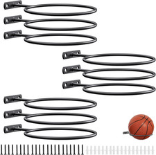 Ball Holder Wall Mount Bulk,Basketball Football Stand Ball Storage