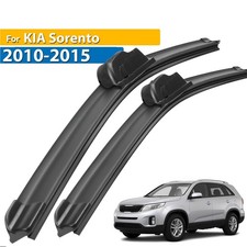 2pcs Front Windshield Flat Wiper Blades Set For Kia Sorento 2010-2015 2420