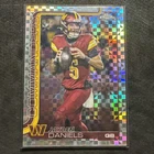2025 Topps Chrome Football Jayden Daniels #295  X-Fractor Washington Commanders