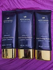 Lot Of 3 Westmore Beauty Body Coverage Perfector Illuminator Camouflage 3.5 Oz