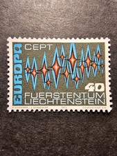 TIMBRE EUROPA CEPT LIECHTENSTEIN N°507 NEUF ** LUXE MNH 1972