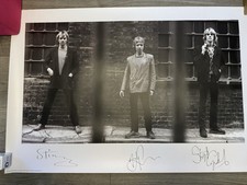 Rare Collectible The Police Signed Poster Print Roxanne Music Anthill Music 2007