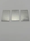 Valcambi Suisse Lot of 3 Silver Bars 10g Each 999.0 Fine Bullion