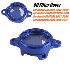 Motorcycle Engine Parts Oil Filters Cover For Honda TRX450R/450ER CRF450R 02-17