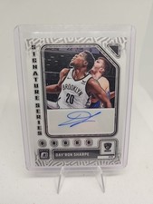 2023-24 Donruss Optic Day'Ron Sharpe Signature Series Auto NETS 