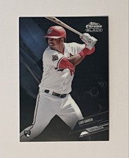 2021 Topps Chrome Black #17 Luis Garcia RC Rookie